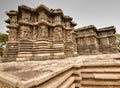 Beautiful Hoysala Architecture at the Hoysaleshwara and Kedareshwara temples in Halebidu