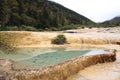 Beautiful Huanglong Nature Reserve in SiChuan of China Royalty Free Stock Photo