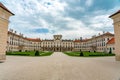 Beautiful huge Esterhazy castle palace in FertÃâd Hungary with garden