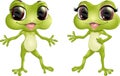 Beautiful humanoid frog Royalty Free Stock Photo