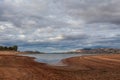 Beautiful Hume Lake amongst Victorian countryside hills