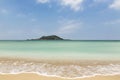 Beautiful Hyeopjae beach in Jeju Island Royalty Free Stock Photo