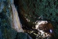 Beautiful Ialomitei cave, Bucegi mountains, Romania, Bucegi National Park