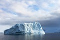 Beautiful iceberg or ice floe, Antarctic ocean Royalty Free Stock Photo