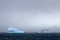 Beautiful iceberg or ice floe, Antarctic ocean Royalty Free Stock Photo