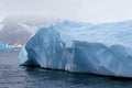 Beautiful iceberg or ice floe, Antarctic ocean Royalty Free Stock Photo