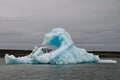 A beautiful iceberg with an interessting shape in the lagoon of JÃÂ¶kulsarlon on the South coast of Iceland