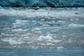 Beautiful icebergs and ice chunks float in the Aialik Bay near A Royalty Free Stock Photo