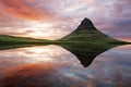 Beautiful Iceland mountain landscape