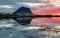 Beautiful Iceland mountain landscape