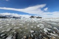 Icelandic glacier fjallsarlon
