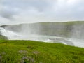 Beautiful Icelandic waterfall vista