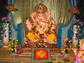 Beautiful idol lord Ganesh-IV Royalty Free Stock Photo