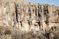 Beautiful Ihlara valley landscape in Cappadocia, Turkey. Royalty Free Stock Photo