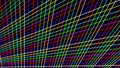Beautiful illustration of colorful grid lines pattern