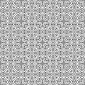 Beautiful illustration of a decorative geometric seamless tile pattern Royalty Free Stock Photo