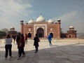 Beautiful image of Mosque inside the Taj mahal.