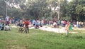 Beautiful image of people enjoying in park ludhiana punjab india on 12 october 2020