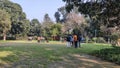 Beautiful image of rakh bagh park ludhiana punjab india where people enjoying their holiday