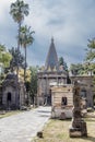 Beautiful image of sidewalk leading to the Egyptian Chapel in de Belen cemetery