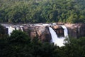 Beautiful images of Athirappilly water falls Royalty Free Stock Photo