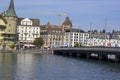 Beautiful scene in Luzerne city ,Switzerland Royalty Free Stock Photo