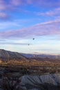 Beautiful and impressive view in Cappadocia, Goreme Turkey