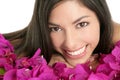 Beautiful indian and bougainvillea flowers Royalty Free Stock Photo