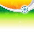 Beautiful indian flag Royalty Free Stock Photo