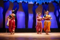 Indian Folk Dance. Indian Classical odissi dancer performing at stage