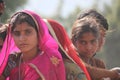 Beautiful Indian girl at Pushkar fair