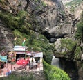 Beautiful Indian Religious Place with Local Shop