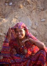 Beautiful Indian young woman portrait