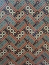 Beautiful indonesian batik pattern wallpaper Royalty Free Stock Photo