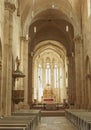 Beautiful indoor architecture St. Michael Cathedral from Alba Carolina Fortress