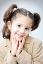 Beautiful inocent childhood Royalty Free Stock Photo