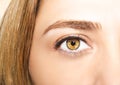 Beautiful insightful look women`s eyes