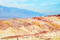 Beautiful inspiring landscape - Death Valley National Park. Red rocks. Concept, travel, tourism, nature Royalty Free Stock Photo