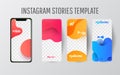 Beautiful Instagram story template collection