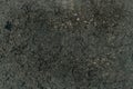 Interesting dark gray cracked original background old asphalt