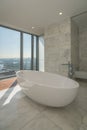 Beautiful interior bathroom of a modern house Royalty Free Stock Photo