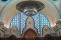 The beautiful interior design of Wilayah mosque