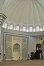 The beautiful interior design of Wilayah mosque