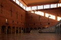 Beautiful interior details at the Stockholm`s City Hall, Sweden. Royalty Free Stock Photo