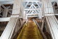 Beautiful interior of famous salt mine