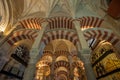 Interior of Mezquita-Catedral, Cordoba, Spain