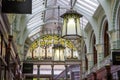 Beautiful interior of the Royal Arcade shopping center in Norwich, United Kingdom