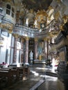 Interior view of the baroque court church of the WÃ¼rzburg Residence, Germany