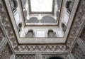 The beautiful internal decoration detail of AlcÃÂ¡zar of Seville