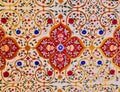 Beautiful, intricate traditional floral pattern, Rajasthan, India